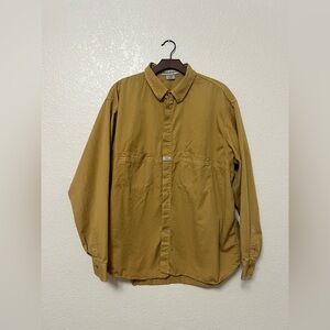 Marithé François Girbaud Utility Button-Up Shirt Men’s XL Vintage